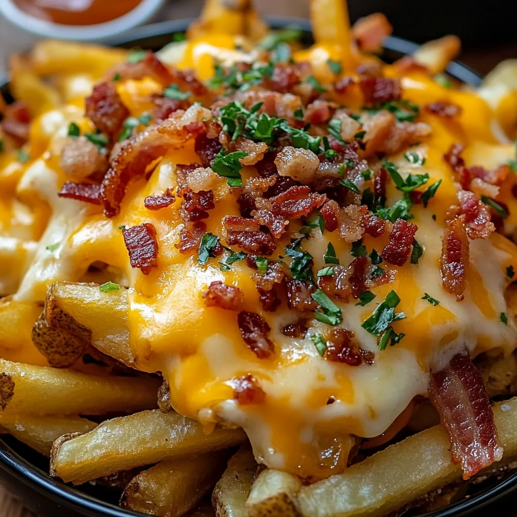 Loaded Bacon Cheese Fries