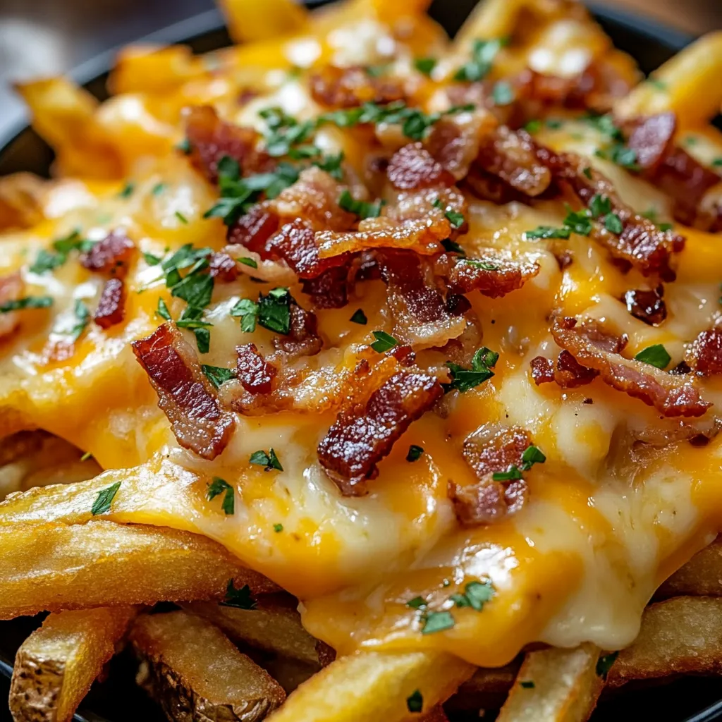 Loaded Bacon Cheese Fries