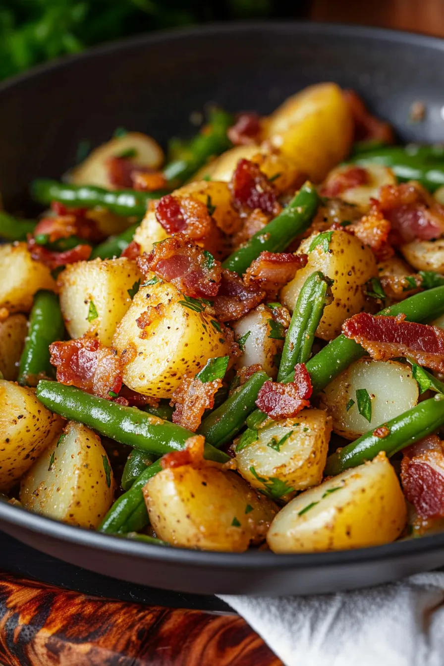 Ranch Green Beans and Potatoes