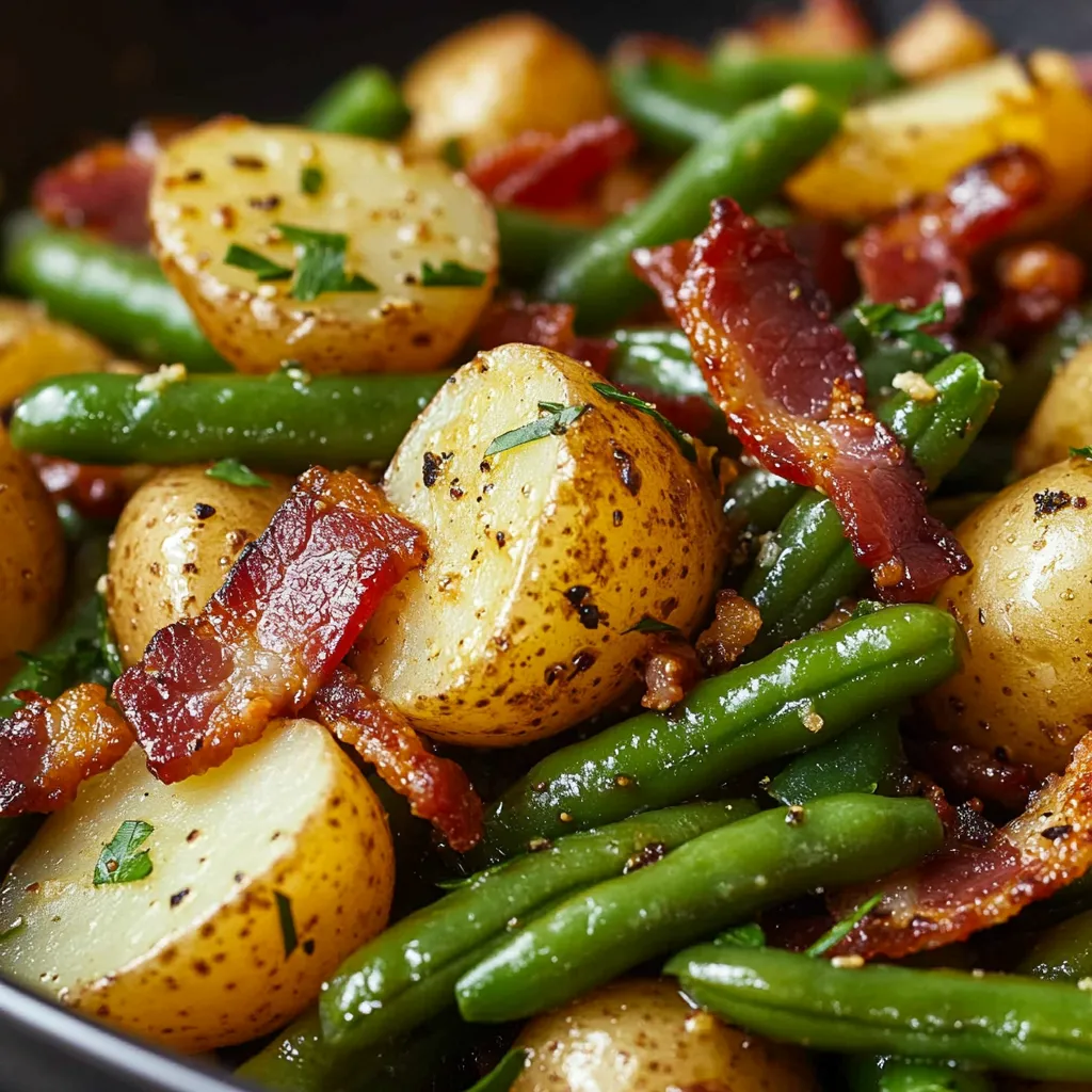 Ranch Green Beans and Potatoes