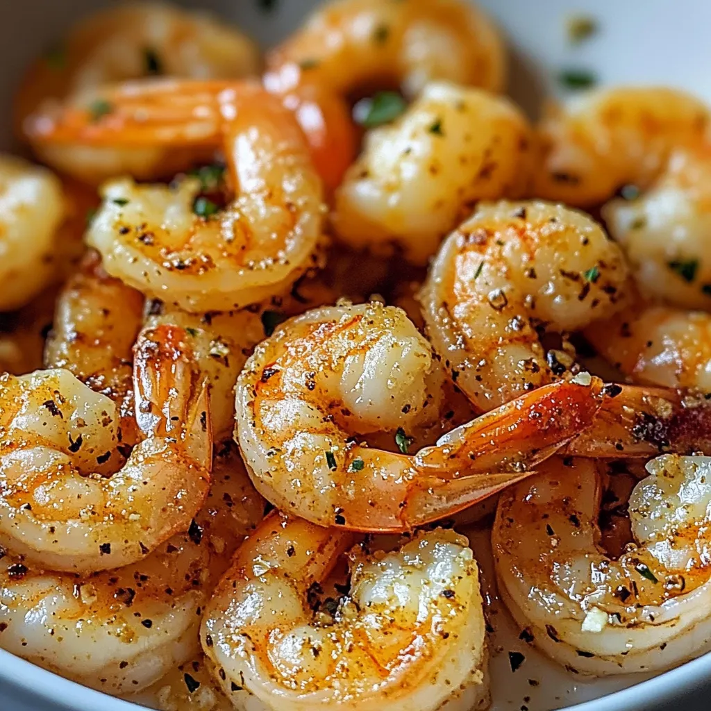 Air Fryer Garlic Parmesan Shrimp