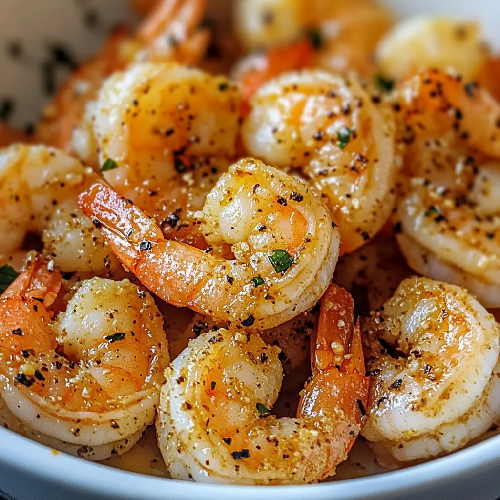 Air Fryer Garlic Parmesan Shrimp