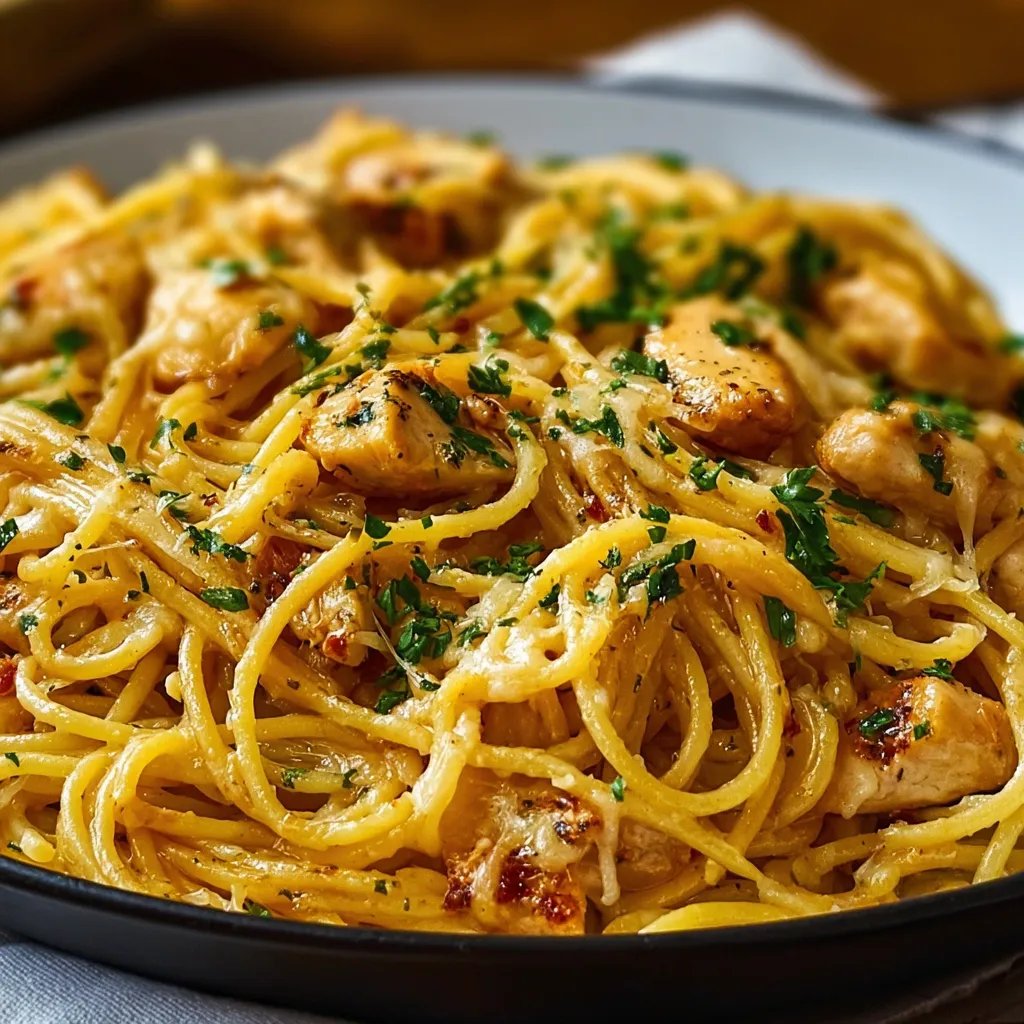 Monterey Chicken Spaghetti