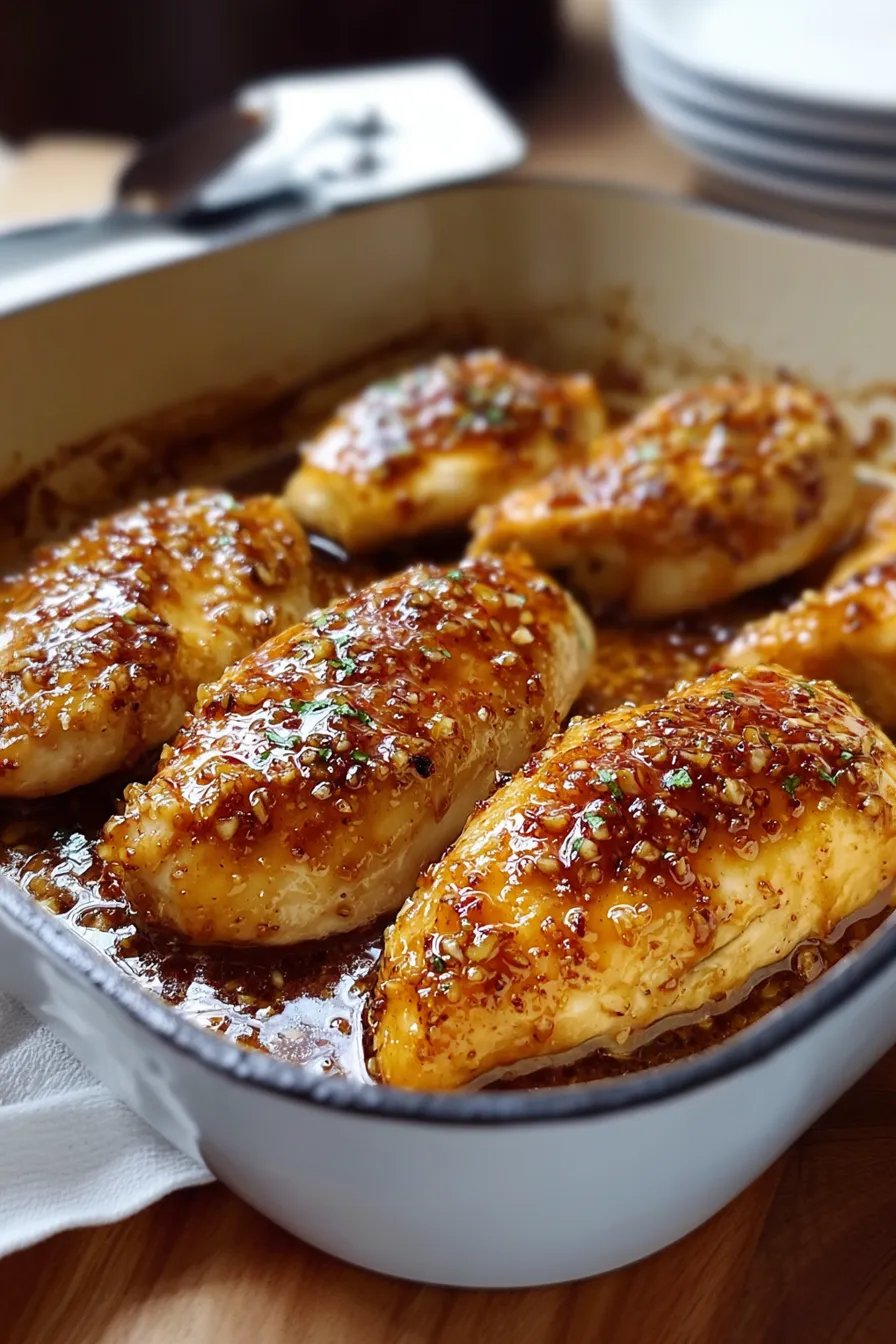 Garlic Brown Sugar Chicken