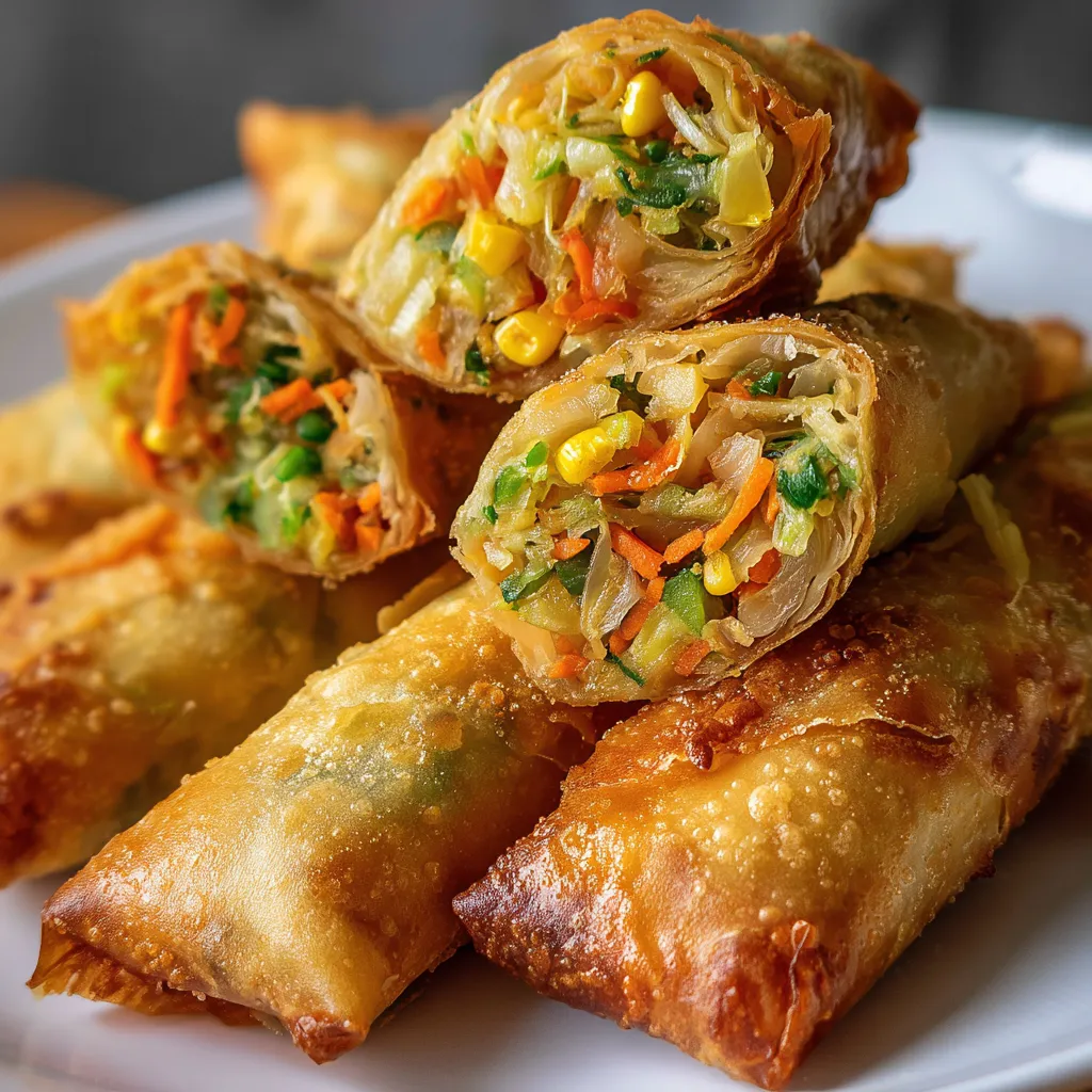 VEGETABLE SPRING ROLL FILLING RECIPE
