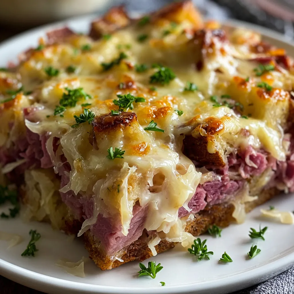 Homemade Reuben Bake