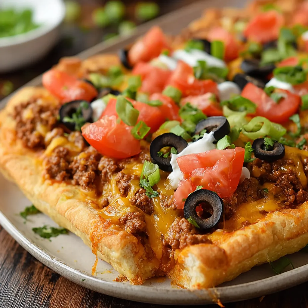 Taco Pizza