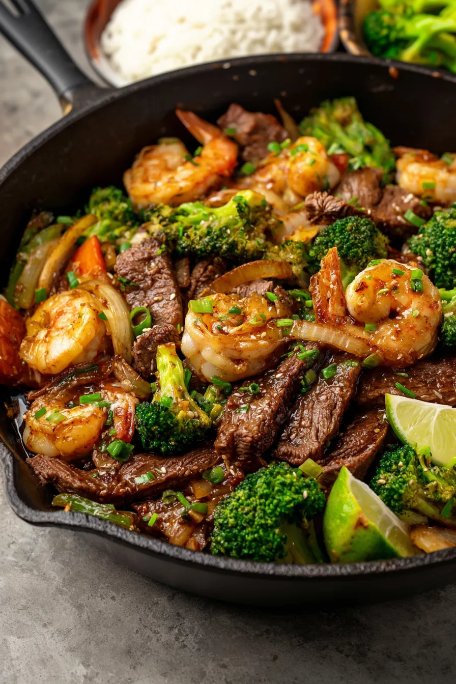 Steak and Shrimp Stir Fry
