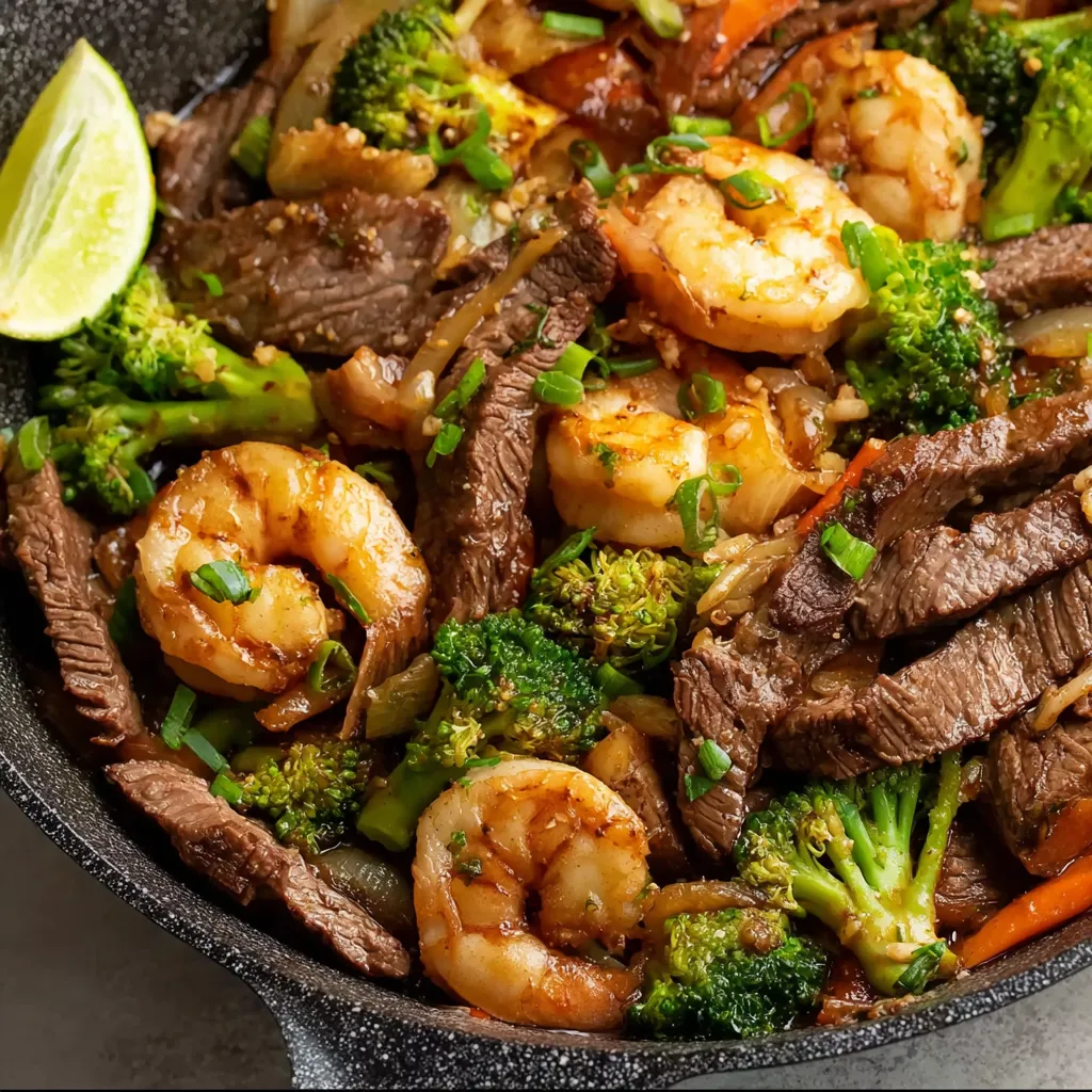 Steak and Shrimp Stir Fry